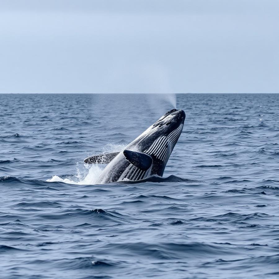 Humpback Whale in its natural habitat